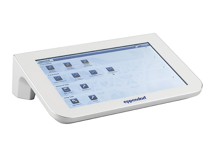 epMotion P5073 Automatisiertes Pipettiersystem für Zellkulturanwendungen mit Touch-Bedienpult.