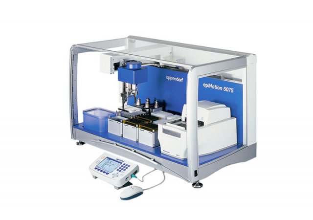 The most flexible one among the automatic pipette systems of the epMotion series  contains thermal cycler. 